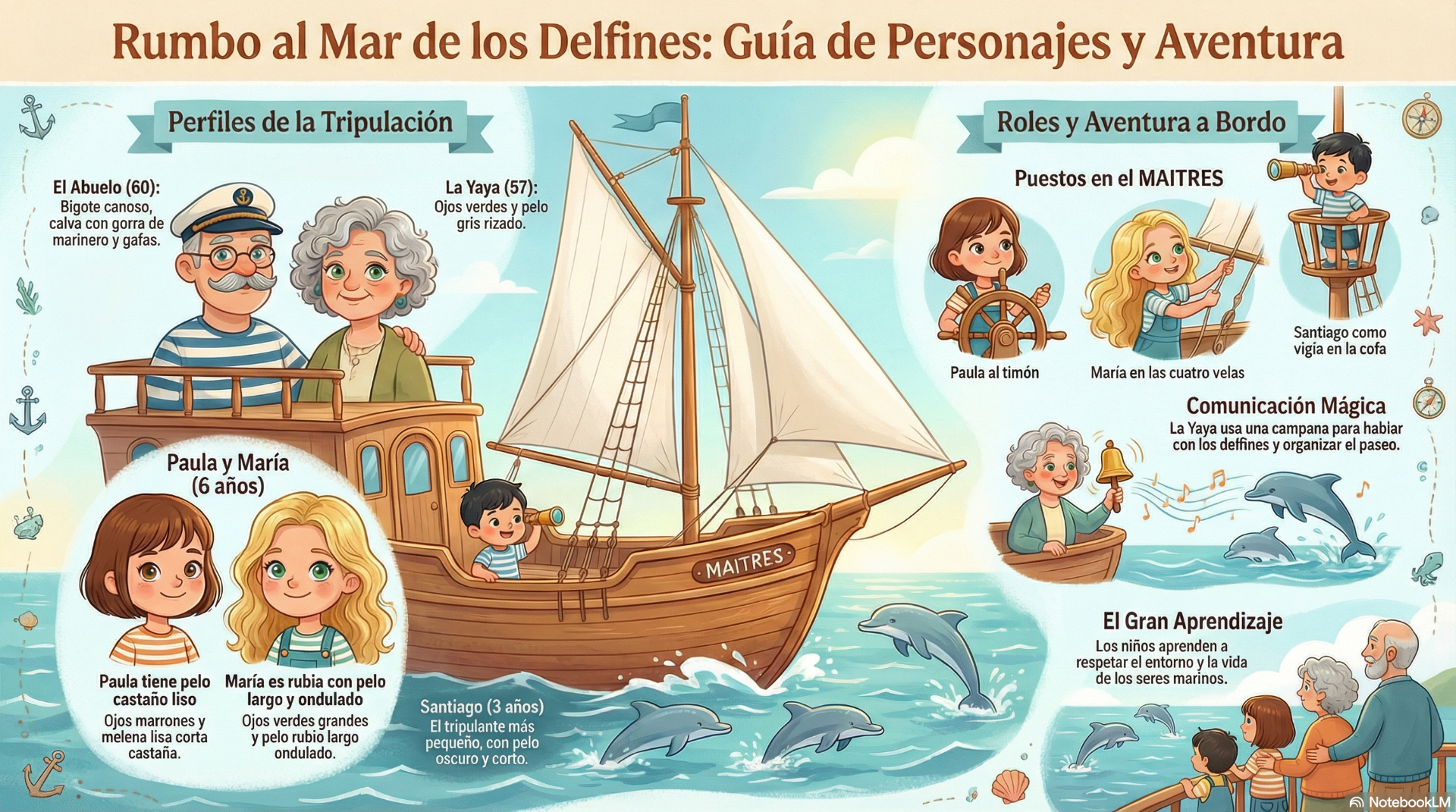 Rumbo al mar de los delfines