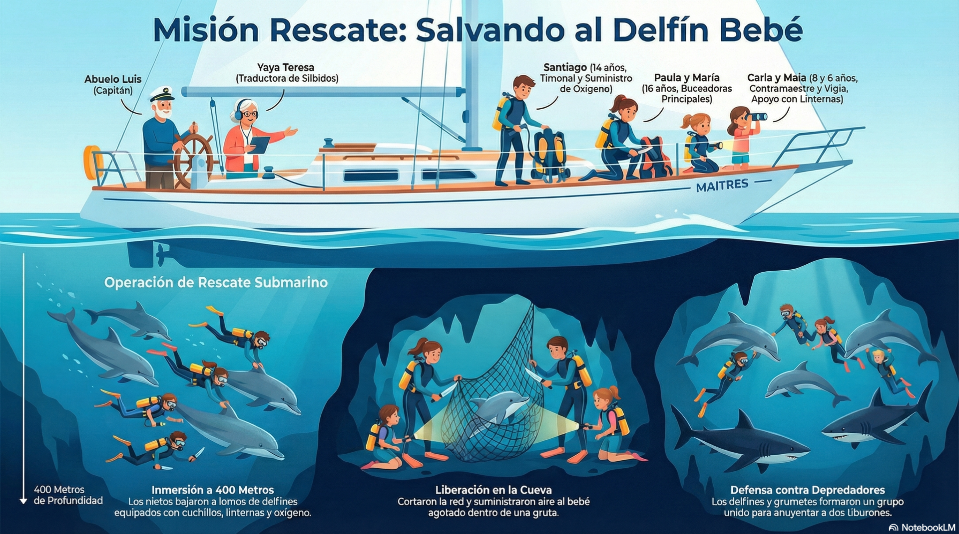 Salvad al delfín bebé